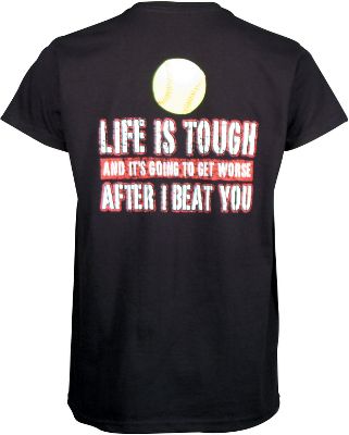 Express Gear Youth "Life Is Tough" Fastpitch T-Shirt