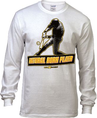 Express Gear Men's "Natural Born Player" Long Sleeve