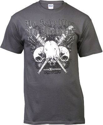 Express Gear Men's "No Sacrifice, No Victory" T-Shirt