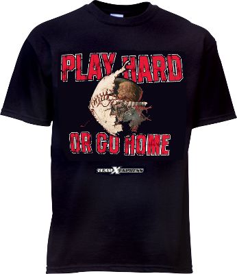 Express Gear Men's Play Hard or Go Home T-Shirt