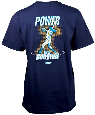 Team Express Gear Womens Ponytail Fastpitch T Shirt
