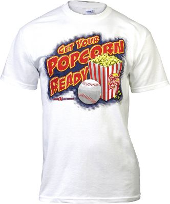 Express Gear Men's "Get Your Popcorn Ready" T-Shirt