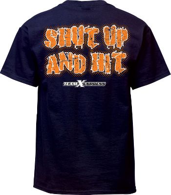 Softball - Express Gear Men's Shut Up and Hit T-Shirt - Softball T-Shirts