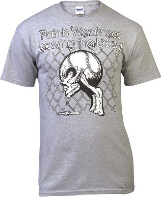 Express Gear Men's "Pain Is Weakness" T-Shirt