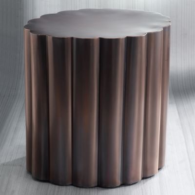 Fluted Accent Table