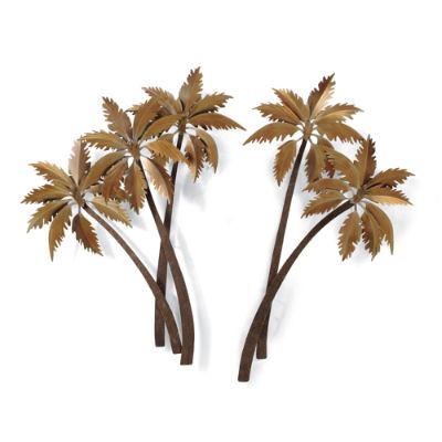 Palasari Palm Trees Outdoor Wall Art