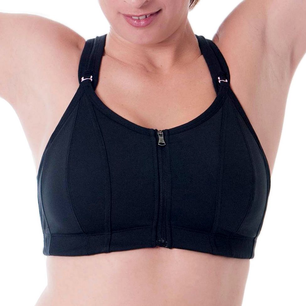 Skirt Sports Zip 'Em Up Sports Bra