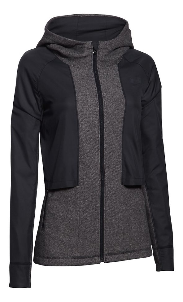 Under Armour Survivor Hybrid Full-Zip Warm Up Hooded Jacket