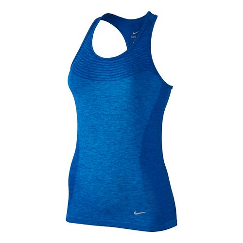 blue nike running top