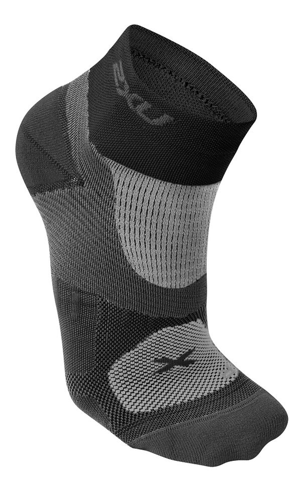 Womens 2XU Compression Performance Run Sock Injury Recovery at Road