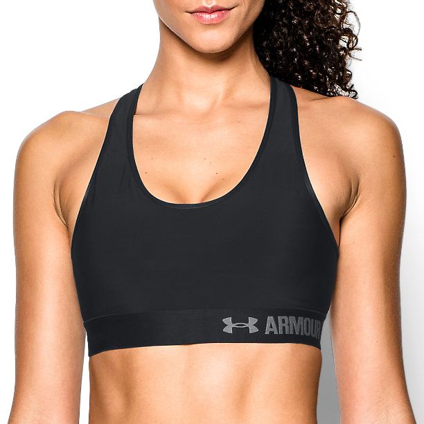 Under Armour Mid with Cups Sports Bra