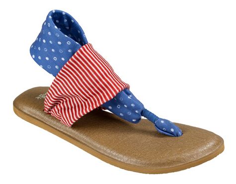 Sanuk Yoga Sling 2 Prints Patriot Sandals