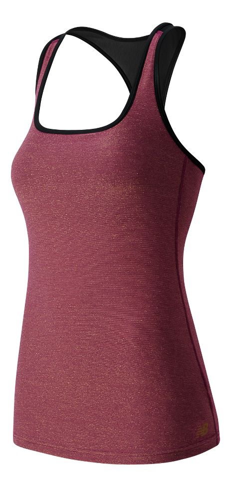 New Balance Sparkle Knit Sport Bra Top