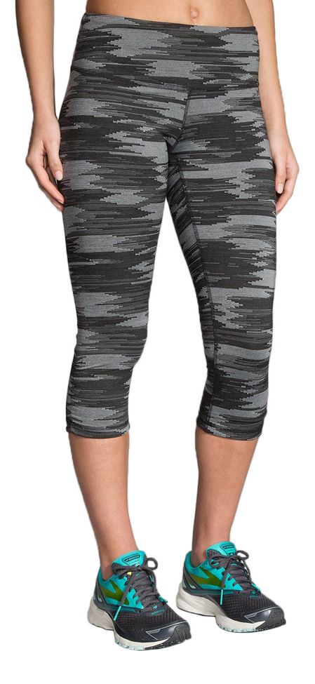 Brooks Greenlight Printed Capri Tights