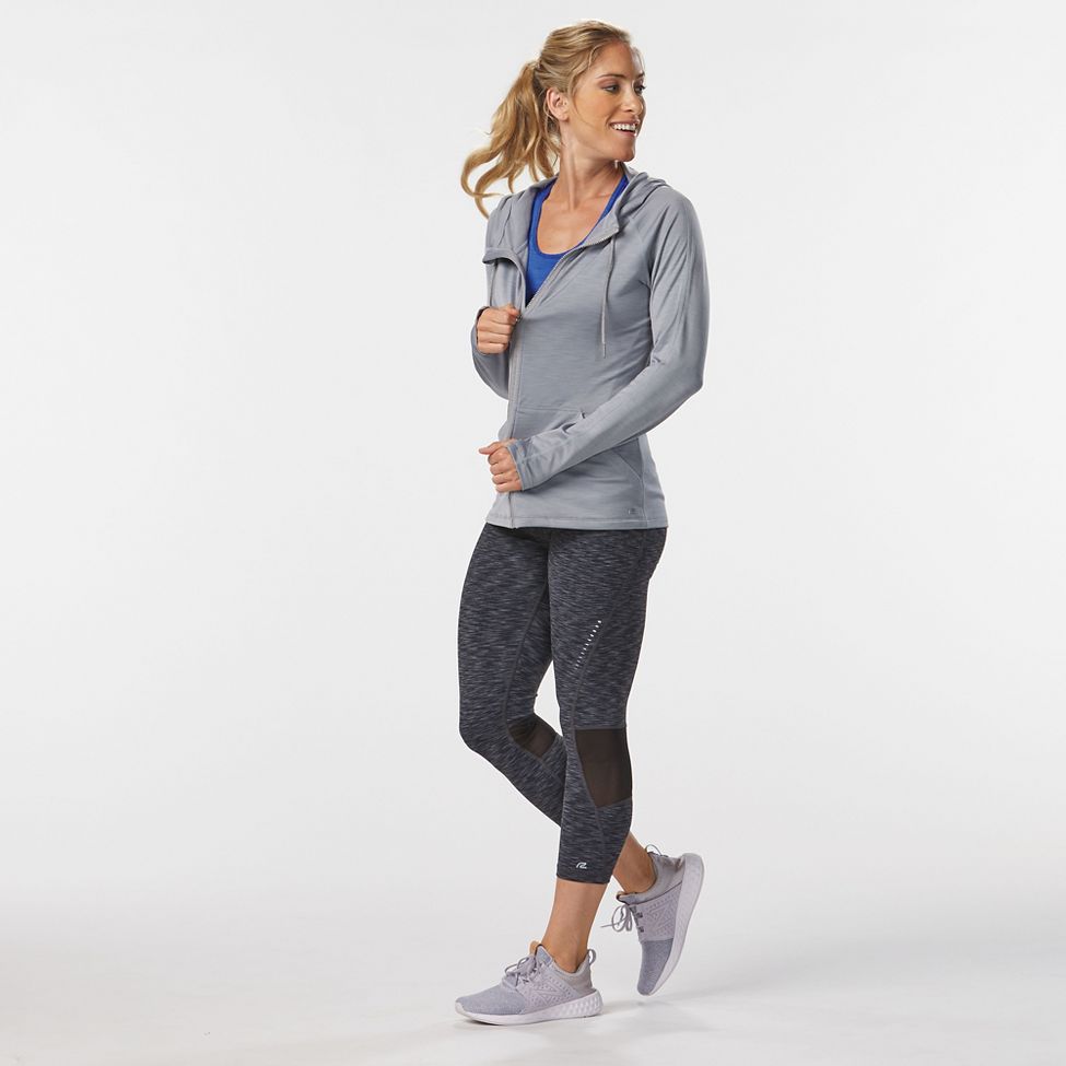 Road Runner Sports Recharge Compression Printed Crop Capri