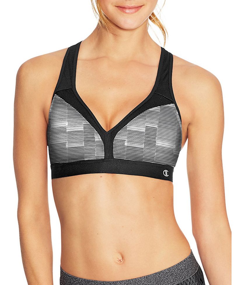 Champion The Curvy Print Sports Bra