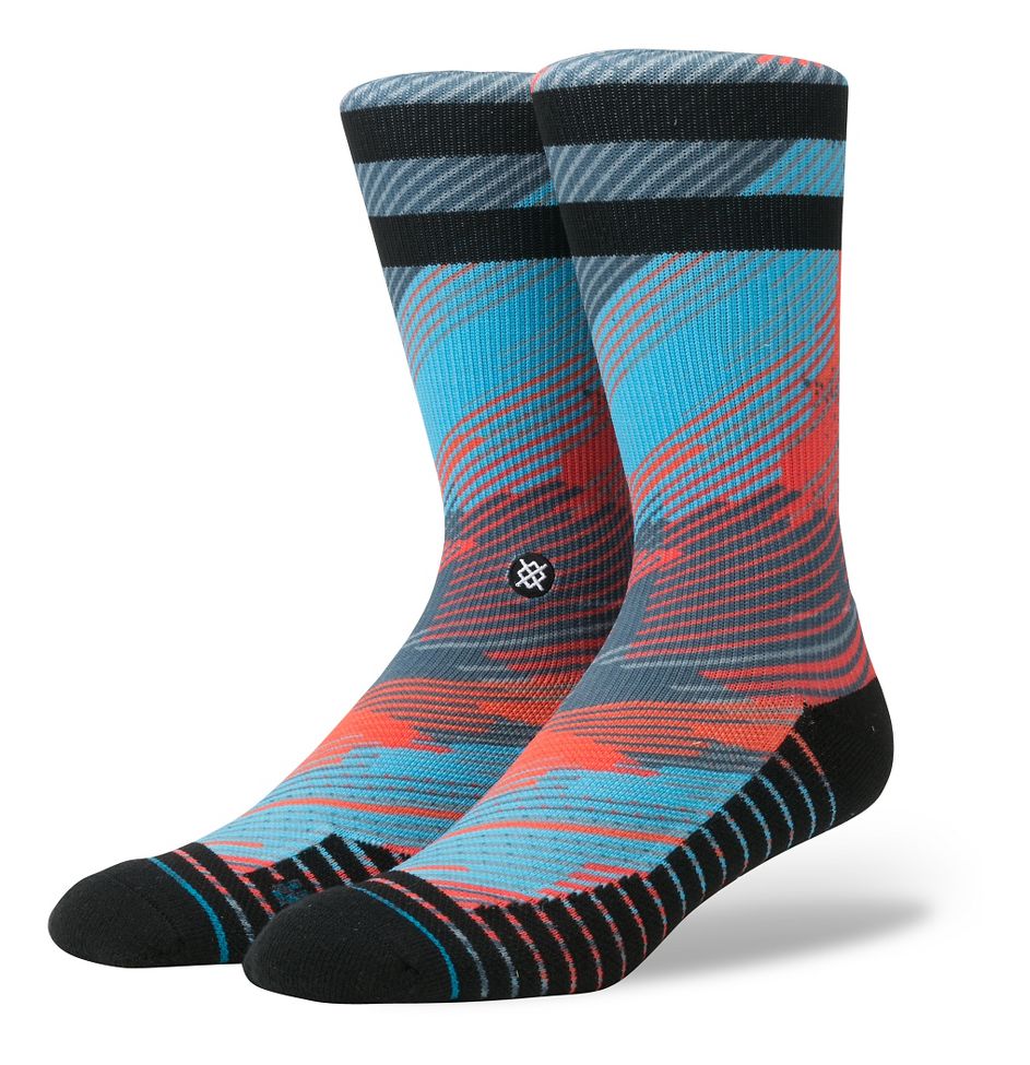 Mens Stance Fusion Retroactive Crew Socks at Road Runner Sports
