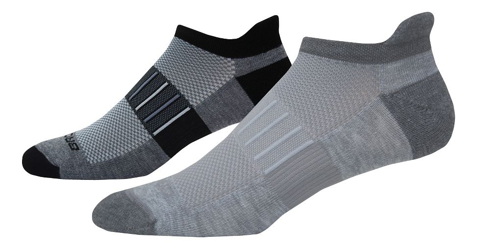 Brooks Ghost Midweight 2 pack Socks at Road Runner Sports