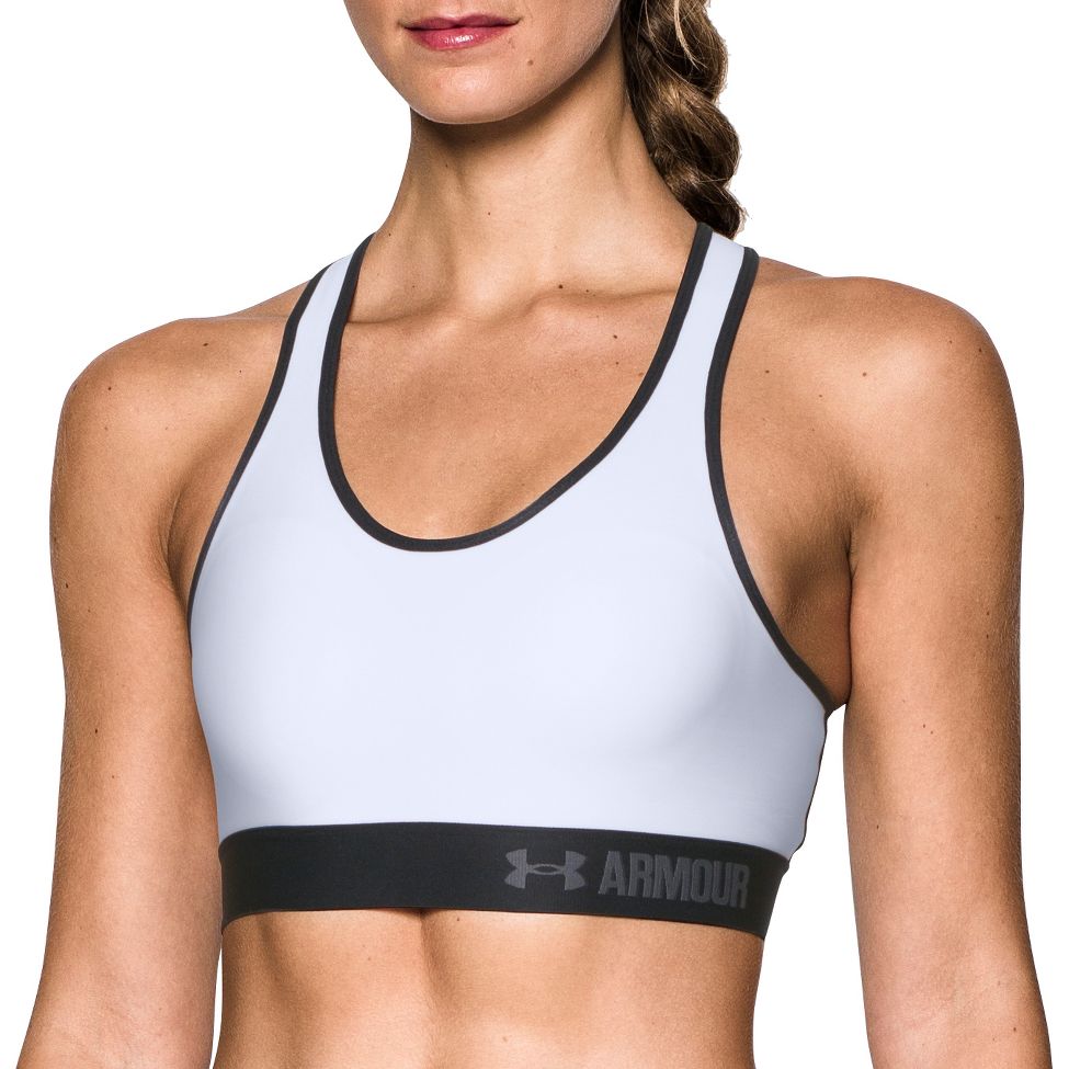 Under Armour Mid UA Graphic Core Sports Bra