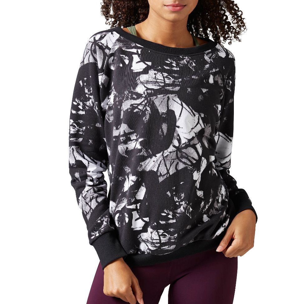 Reebok Studio Favorites Midnight Ink Crewneck Top