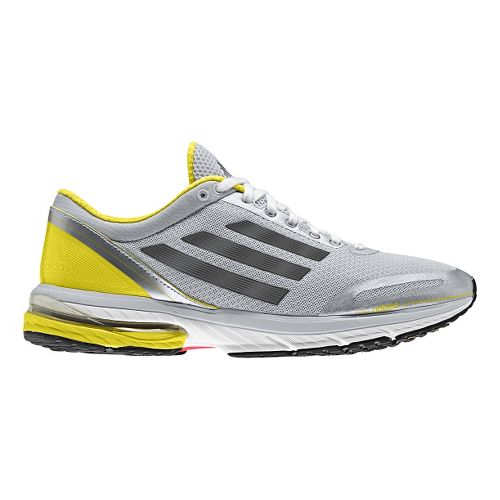 adidas Running - adizero Aegis W (Metallic Silver/Neo Iron Metallic/Vivid Yellow) - Footwear