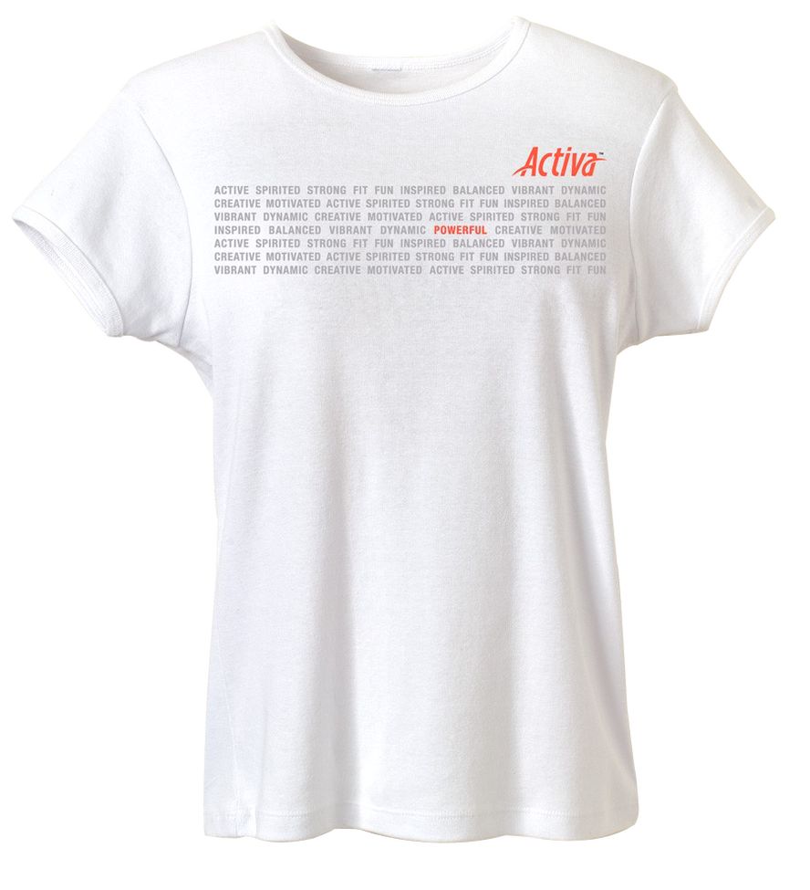 Womens Active Grahpics Activa Tees
