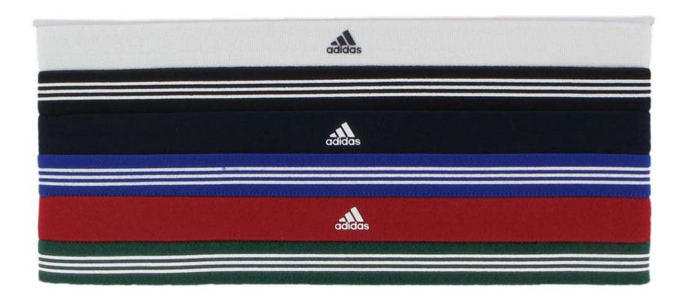 Womens adidas Sidespin Hairband 6pk Headwear