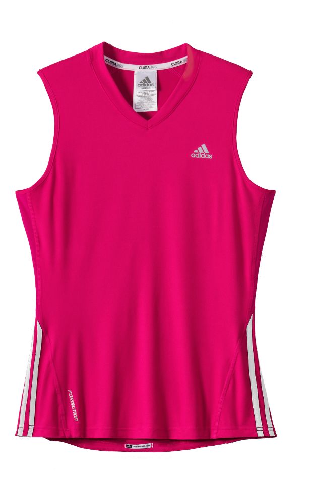 Womens adidas Response Sleeveless Stretch Tee Technical Tops