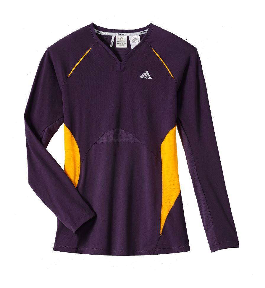 Womens adidas Supernova Long Sleeve No Zip Technical Tops