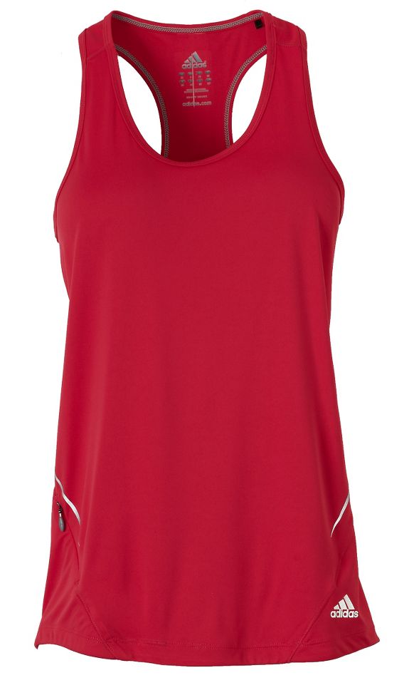 Womens adidas Sequencials Fitted Tank Technical Tops