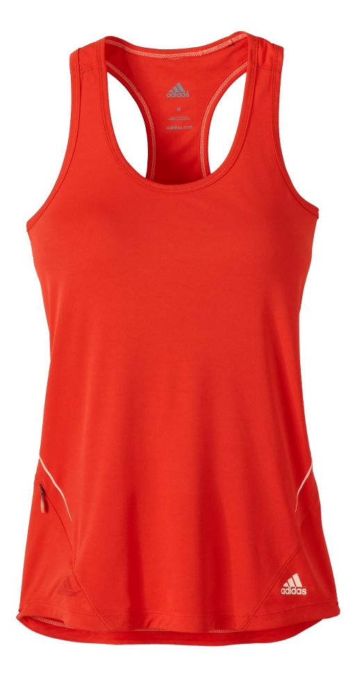 Womens adidas Sequencials Fitted Tank Technical Tops