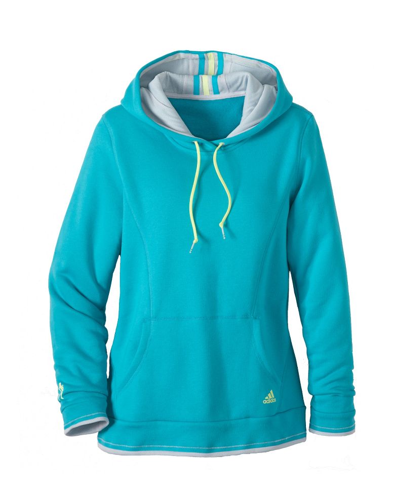 Womens adidas Modern Classics Hooded Sweatshirt Long Sleeve No Zip Technical Tops