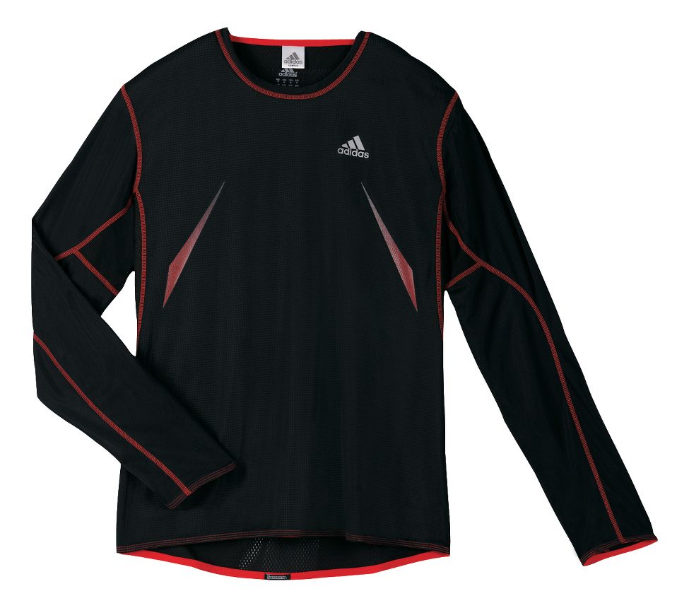 Mens adidas Supernova Long Sleeve No Zip Top