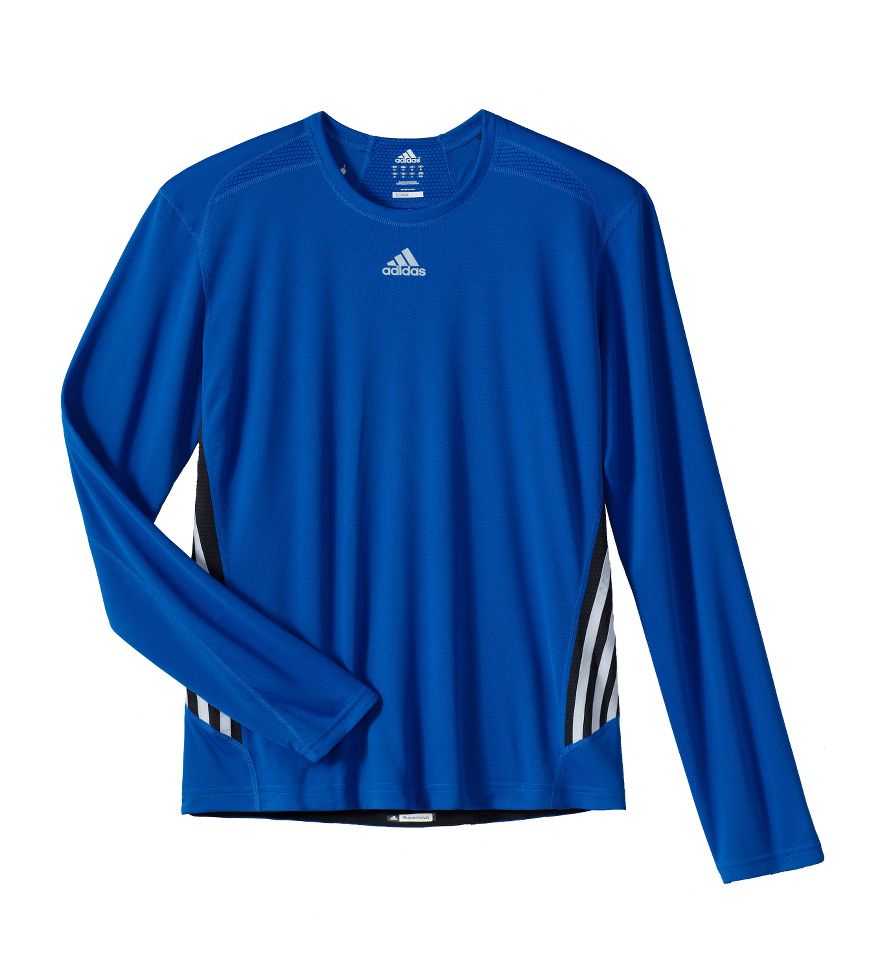 Mens adidas Supernova Long Sleeve No Zip Technical Tops