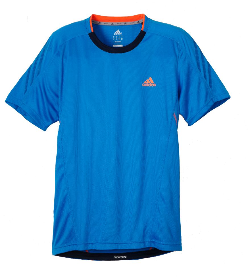 Mens adidas Supernova NX Short Sleeve Technical Tops