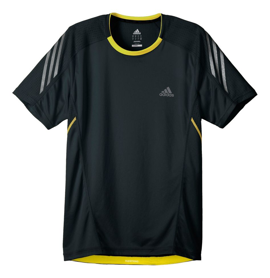 Mens adidas Supernova Short Sleeve Tee Technical Tops