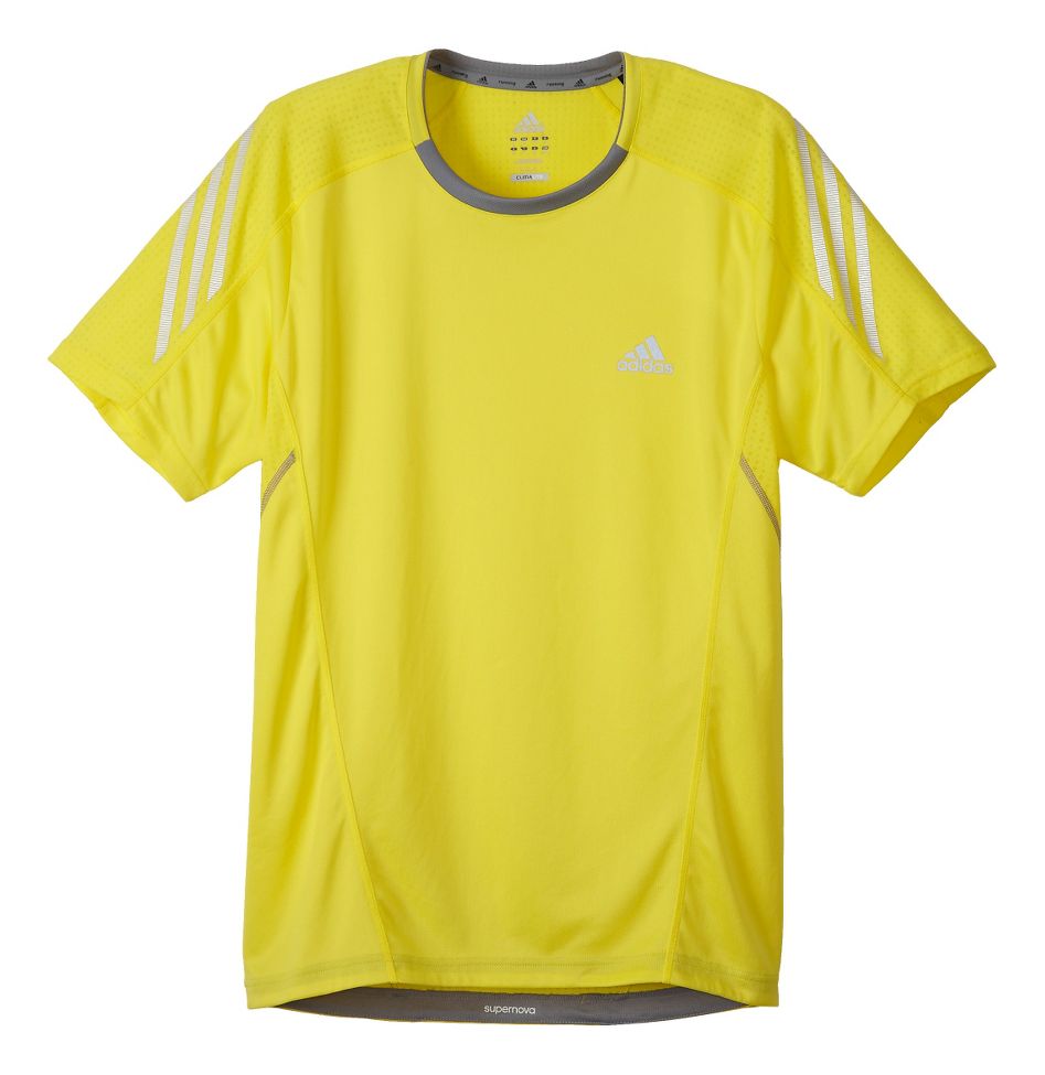 Mens adidas Supernova Short Sleeve Tee Technical Tops