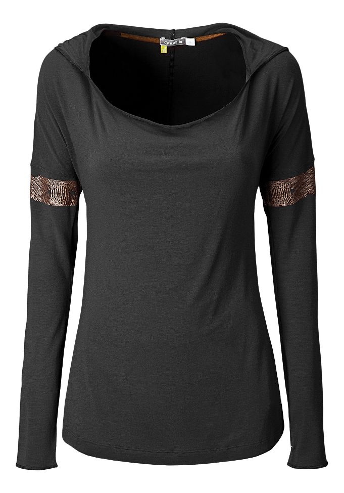 Womens Anue Dolman Tunic Long Sleeve No Zip Technical Tops