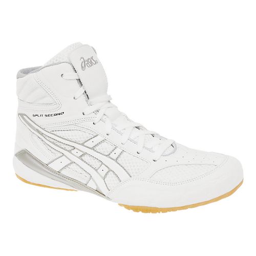 asics wrestling shoes white