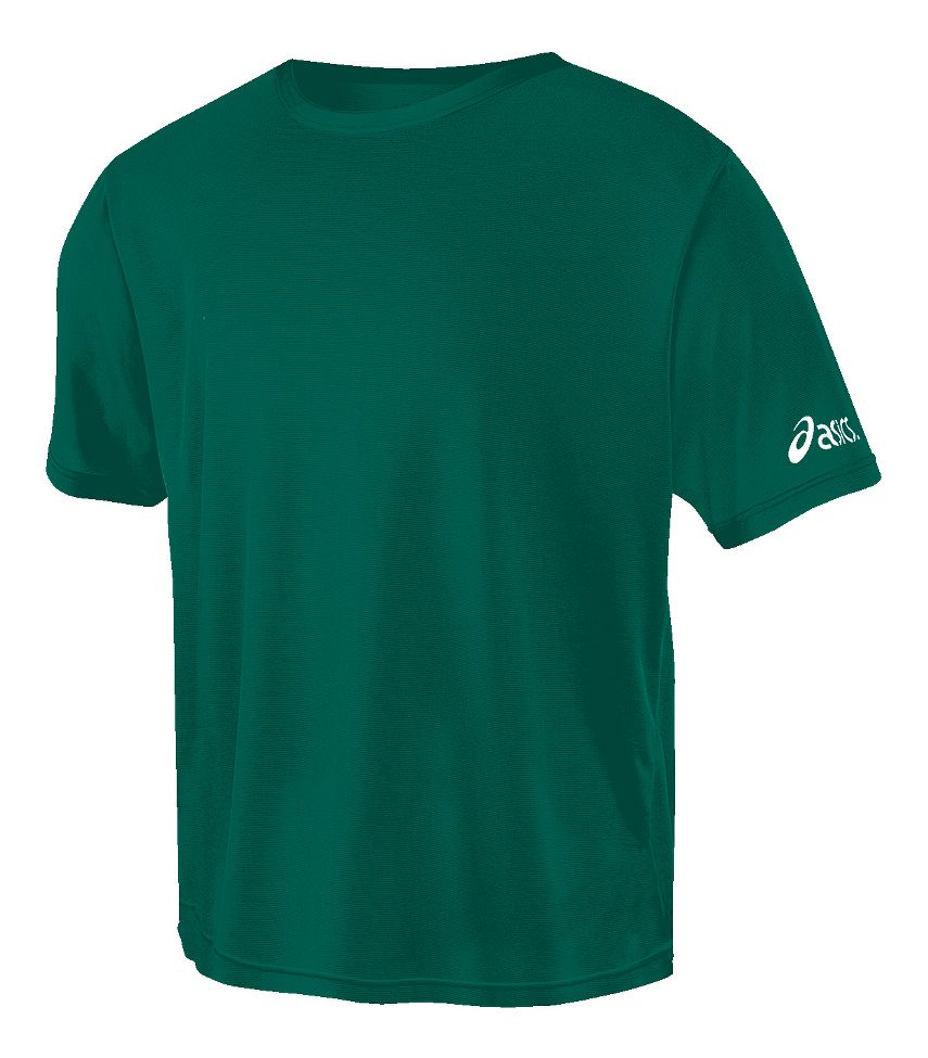 Mens ASICS Circuit-7 Warm-Up Short Sleeve Top
