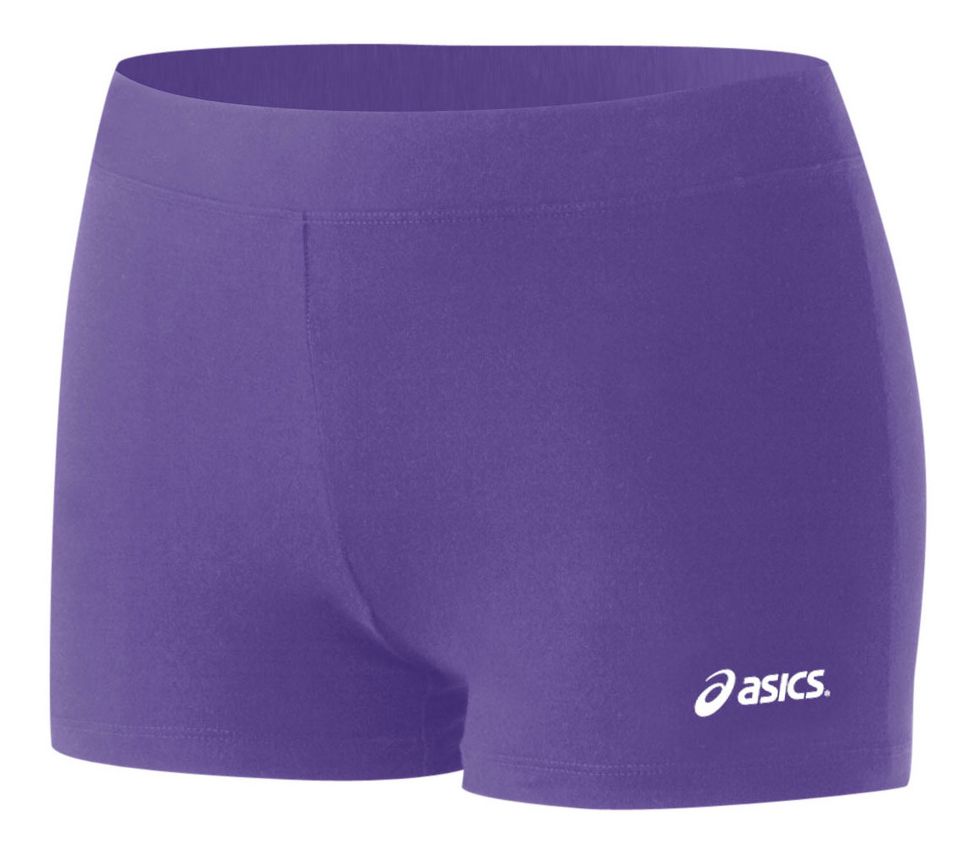 Womens ASICS Low-Cut Fitted Shorts