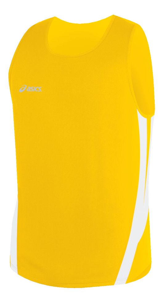 Mens ASICS Medley Singlet Technical Tops