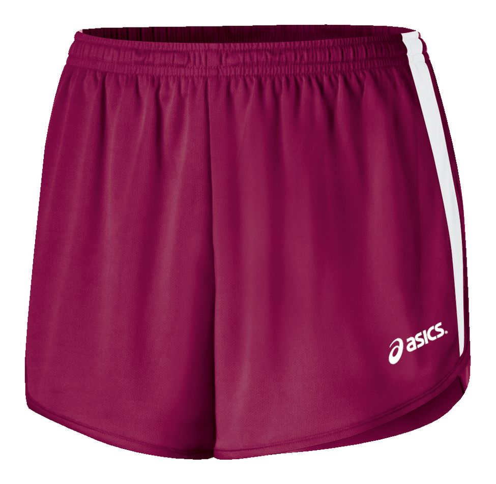 Womens ASICS Medley 1/2 Split Short