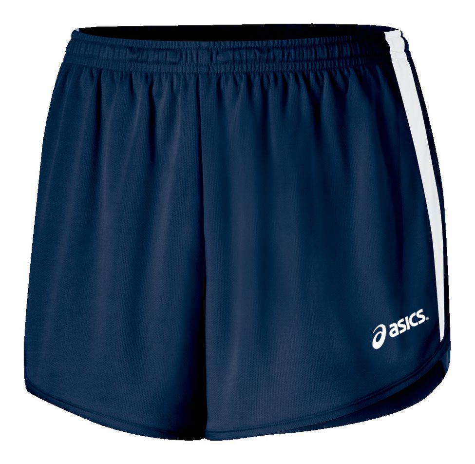 Womens ASICS Medley 1/2 Split Short