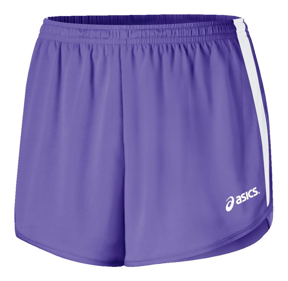 Womens ASICS Medley 1/2 Split Short