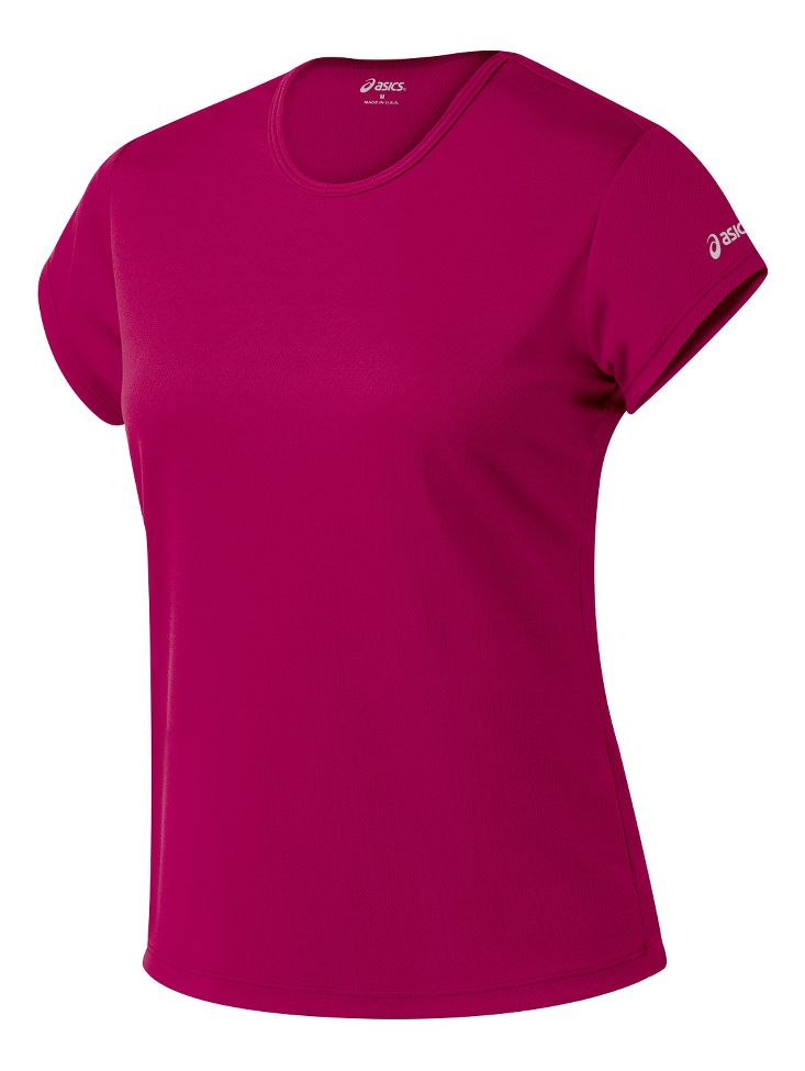 Womens ASICS Core Run Short Sleeve Technical Top Womens ASICS Core Run Short Sleeve Technical Top