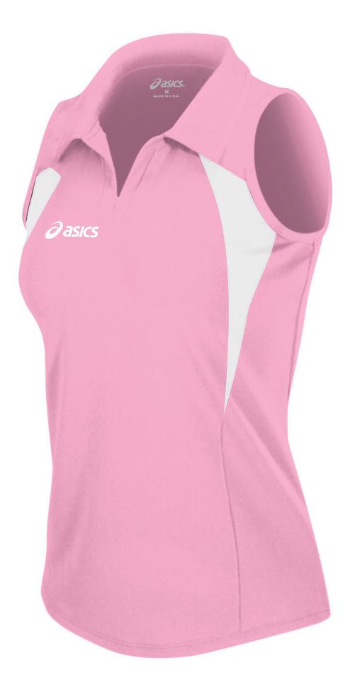 Womens ASICS Assist Sleeveless Jersey Technical Tops
