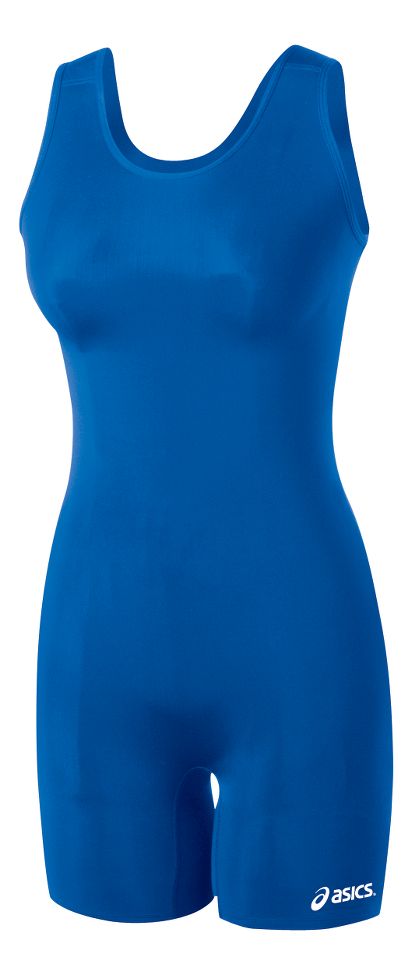Womens ASICS Solid Modified Singlet UniSuit