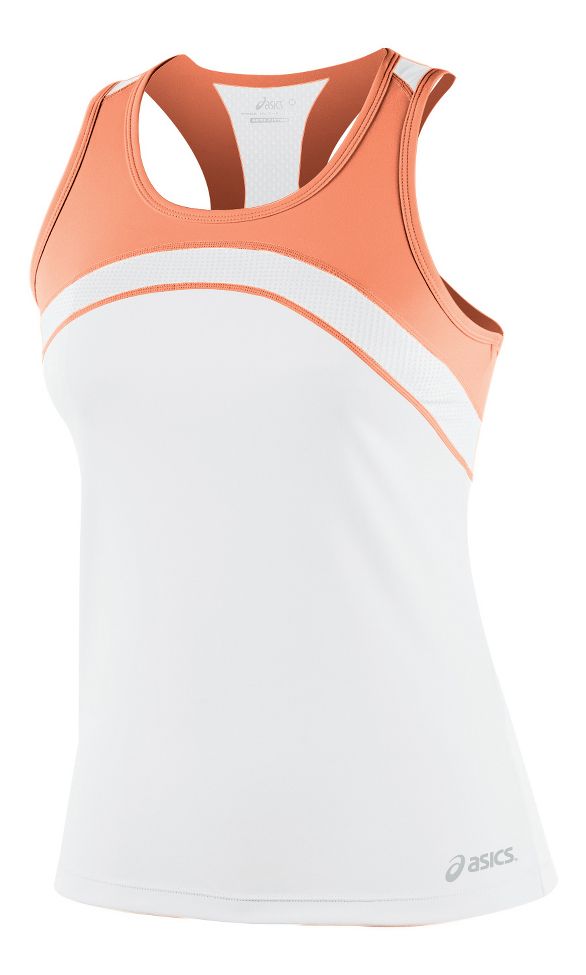 Womens ASICS Quadro Flow Singlet Tank Top
