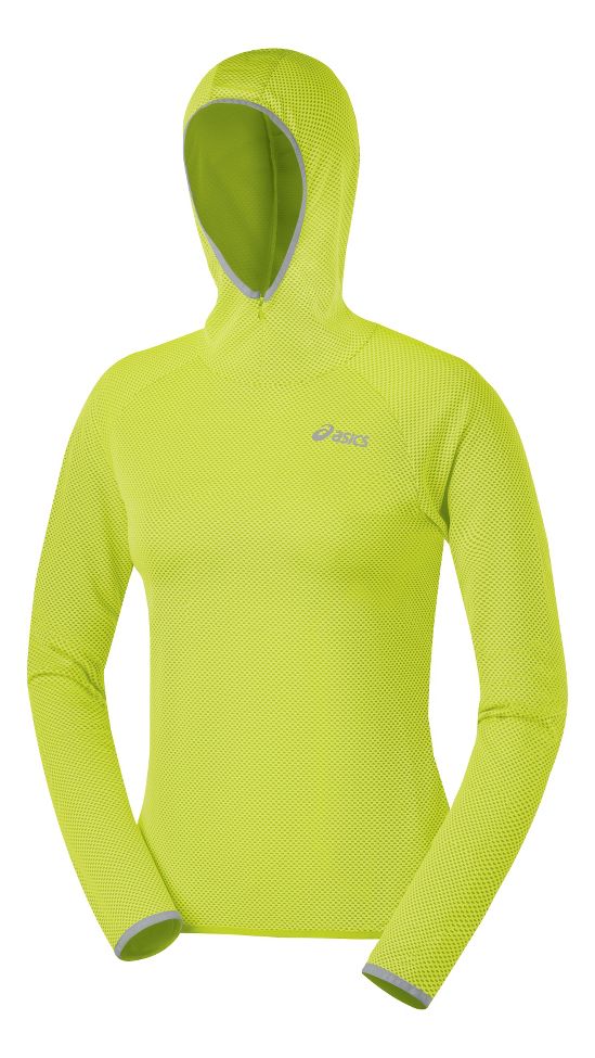 Womens ASICS Jaide Hoody Long Sleeve No Zip Technical Tops
